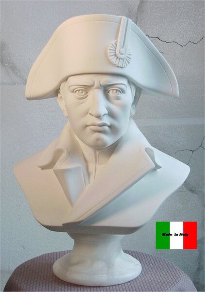 Napoleon marble Bust Statue Sculpture Portrait Head French Decor
